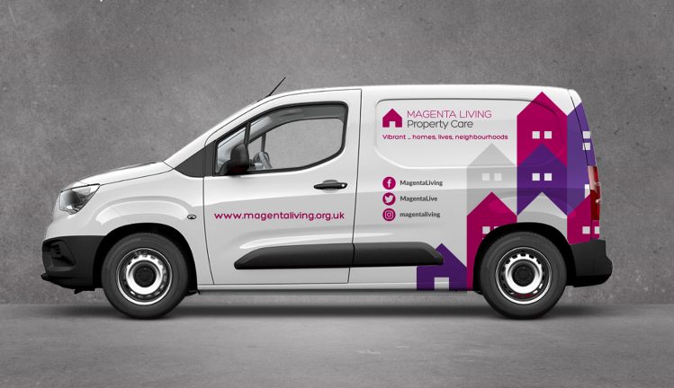 Rebranding Magenta Living’s Building Services.