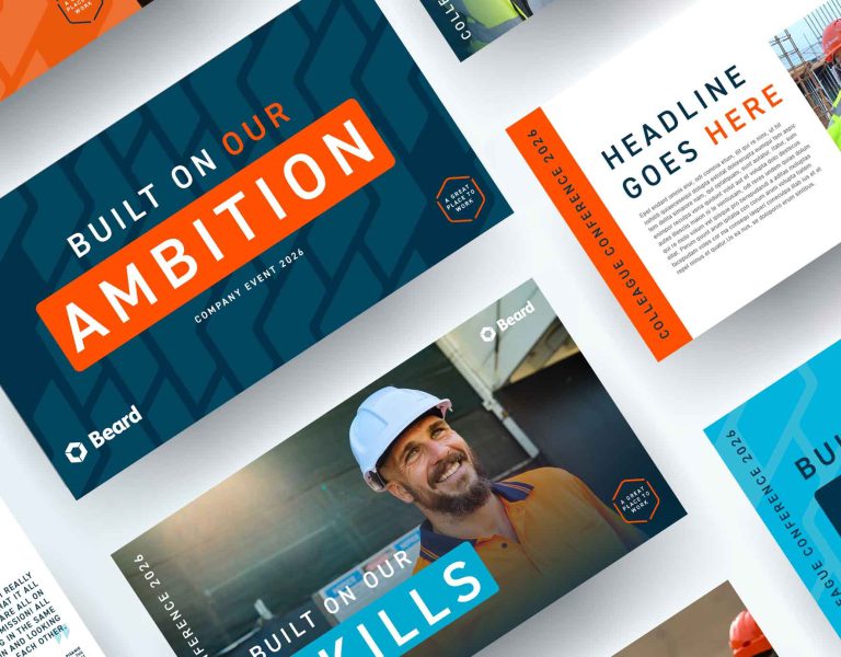 Powerpoint presentation mockup