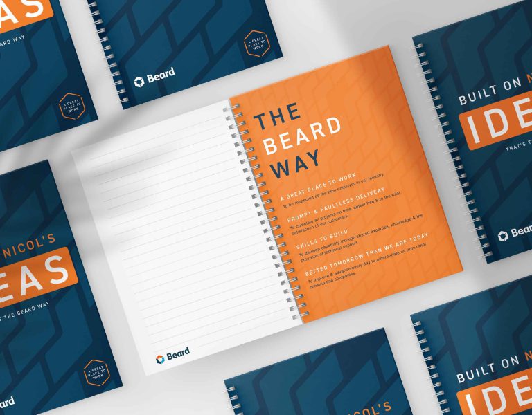 Spiral notebook mockup